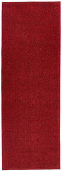 Hanse Home Kurzflor Pure Uni 80x300 cm rot