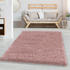 CarpetSale24 Wohnzimmer Hochflor Teppich Shaggy Unier Polypropylen, Rosa-3, 240x340 cm