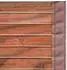 Floordirekt Bambus-Teppich Bambusmatte mit Stoffrahmen Magenta 160x230 cm Braun