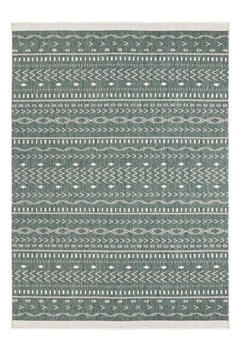 NORTHRUGS Northrugs Wendbarer Teppich 80x150 cm Twin Supreme Kuba Gr&uuml;n