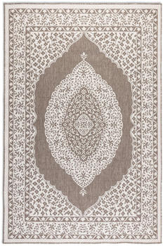 Elle In- und Outdoor-Wendeteppich 200x290cm Vintage braun