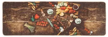 vidaXL Küchenteppich 60x180 cm mehrfarbig (136627)
