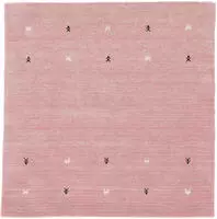 carpetfine Wollteppich "Gabbeh-Uni" quadratisch 15 mm H&ouml;he reine Wolle, handgewebt,