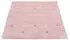 carpetfine Wollteppich Gabbeh-Uni 150x150 cm rosa