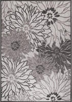 Sanat Teppich "Floral 2 Outdoor" rechteckig 6 mm H&ouml;he In- und Outdoor geeignet,