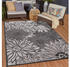 Sanat Hali Outdoor FLORAL grau 120x170 cm