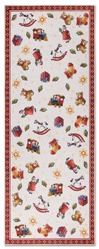 Villeroy & Boch Nostalgic Toy's L&auml;ufer Weihnachtsbaum 80x200 cm rot