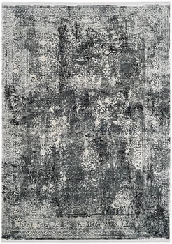 Dieter Knoll Webteppich Avignon 160x230 cm dunkelgrau