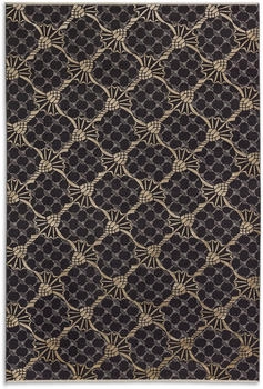 Joop! Webteppich Cornflower Double 140x200cm grau/anthrazit