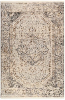 Wecon Home Baroque Vintage Teppich silber 200x290 cm (24041-110)