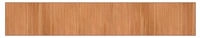 vidaXL Teppich Rechteckig Natur 70x400 cm Bambus