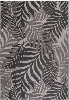 Sanat Hali Outdoor FLORAL grau 80x200 cm