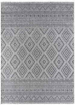 TT Home In-& Outdoor-Teppich 80x80 cm dunkelgrau (56120)