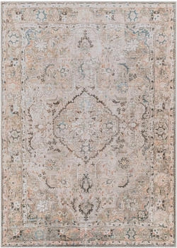 Surya Livabliss Vintage 160x220 cm Rosa Elfenbein Weizen/blau