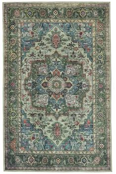 RugVista Georgia Oriental Teppich - Grün 200x300 cm