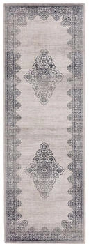 Benuta Läufer Laury 80x240 cm Grau