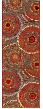 Benuta In- & Outdoor Teppich Läufer Artis 80x250 cm Orange