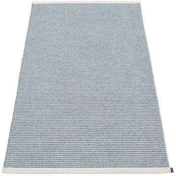 Pappelina Mono Outdoor-Teppich - sturmblau / hellgrau 85 x 160cm
