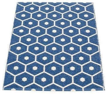 Pappelina Honey Outdoor-Teppich - denim / vanille 70 x 100cm