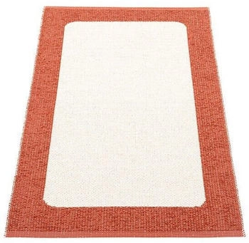Pappelina Ilda Outdoor-Teppich - brick / vanilla 70 x 120cm