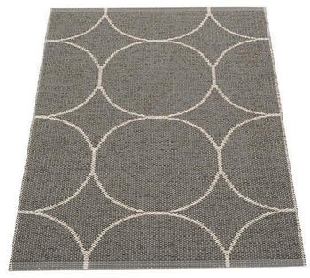 Pappelina Boo Outdoor-Teppich - charcoal / linen 70 x 100cm