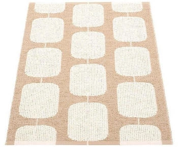 Pappelina Sten Outdoor-Teppich - light nougat / vanilla 70 x 100cm