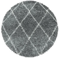 Ayyildiz Teppiche Hochflor-Teppich "ALVOR 3401" rund 50 mm H&ouml;he Shaggy, Langflor,