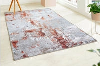 LUXOR living Teppich "Lago" rechteckig 6 mm H&ouml;he faltbarer Teppich, modernes Design,