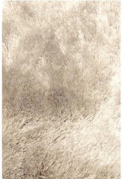 Benuta Hochflor Teppich Whisper Beige 80 cm rund