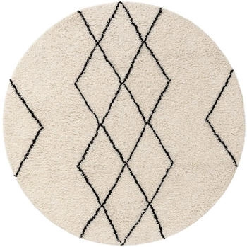 Benuta Wollteppich Berber Geometrisch Rund ø 100 cm