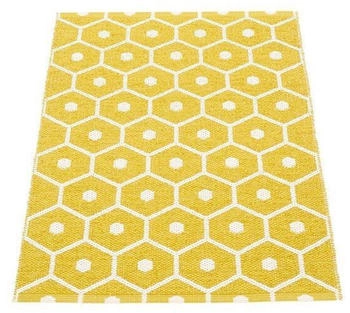 Pappelina Honey Outdoor-Teppich - senf / vanille 70 x 100cm