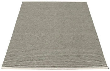 Pappelina Mono Outdoor-Teppich - charcoal / warmgrau 140 x 200cm