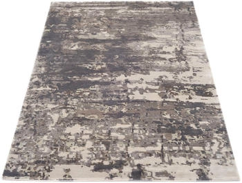 Musterring ANGELES PILANO Bambus-Viskose feine Knüpfung grau 70x140x1 cm