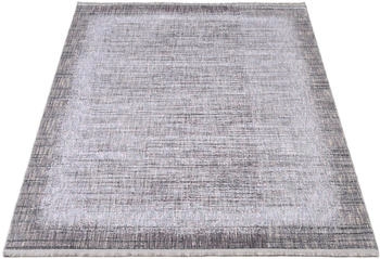 Musterring MEMPHIS mit seidigem Glanz grau/mehrfarbig 65x130x0,8 cm