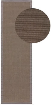 Benuta Sisalteppich Läufer Sana Grau 70x240 cm Benuta Sisalteppich Läufer Sana Grau 70x240 cm