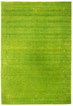 MorgenLand Gabbeh Teppich - Indus - Fenth - grün - 300x250 cm
