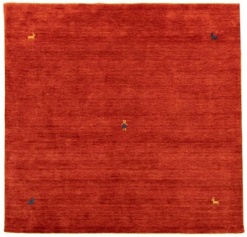 MorgenLand Gabbeh Teppich - Indus - Sahara - rot - 200x200 cm