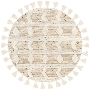 Kayoom Coralia 400 Creme / Khaki Ø 160cm