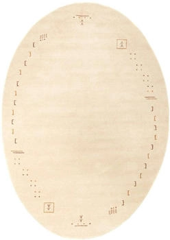 MorgenLand Gabbeh Teppich - Indus - Fenth - beige - 240x170 cm - oval
