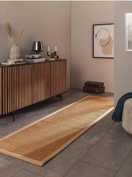 Benuta Sisalteppich Läufer Greta Beige 70x300 cm