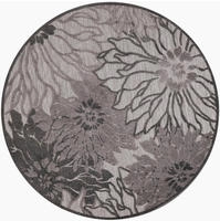 Sanat Teppich "Floral 2 Outdoor, auch als L&auml;ufer und rund" rund 6 mm H&ouml;he In-...