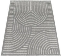 Paco Home Teppich "Livorno 674" rechteckig 14 mm H&ouml;he Uni Farben, moderner