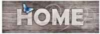 vidaXL K&uuml;chenbodenmatte Waschbar Home 60x180 cm
