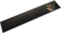 vidaXL K&uuml;chenteppich Waschbar Gew&uuml;rze 60x300 cm Samt