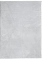 vidaXL Teppich HUARTE Kurzflor Weich und Waschbar Grau 160x230 cm