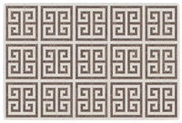 vidaXL Indoor & Outdoor Teppich Mehrfarbig 120x180 cm