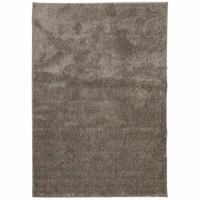 vidaXL Teppich ISTAN Hochflor Gl&auml;nzend Grau 120x170 cm