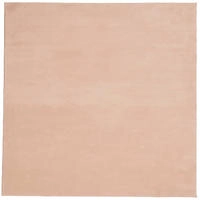 vidaXL Teppich HUARTE Kurzflor Weich und Waschbar Blassrosa 200x200 cm