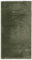 vidaXL Teppich HUARTE Kurzflor Weich und Waschbar Waldgr&uuml;n 60x110 cm
