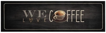 vidaXL Küchenteppich Kaffee 45x150cm (4005590)